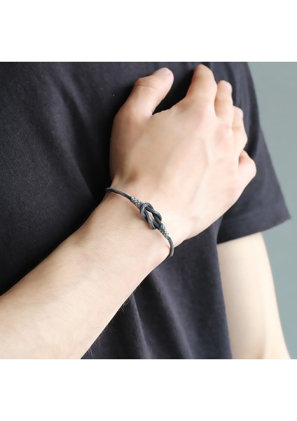 El Işçiliği Düğüm Tasarım 1000 Ayar Gümüş Kazaz Bileklik fiyatları