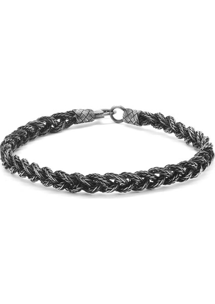 El Işçiliği Örgü Tasarım 1000 Ayar Gümüş Kazaz Bileklik fiyatları