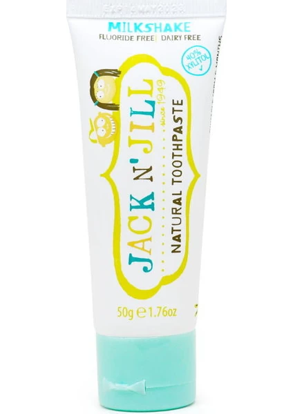 Jack N' Jill Natural Toothpaste Milkshake 50 gr