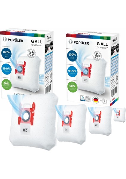 Bosch Typ G 468383 G All Toz Torbası 2 Kutu
