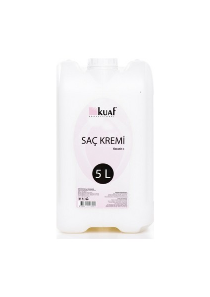 Keratinli Saç Bakım Kremi 5 lt