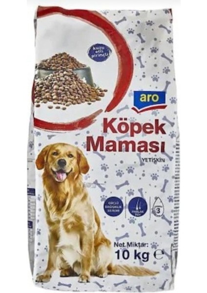 Kuzu Etli Pirinçli Yetişkin Kuru Köpek Maması 10 kg