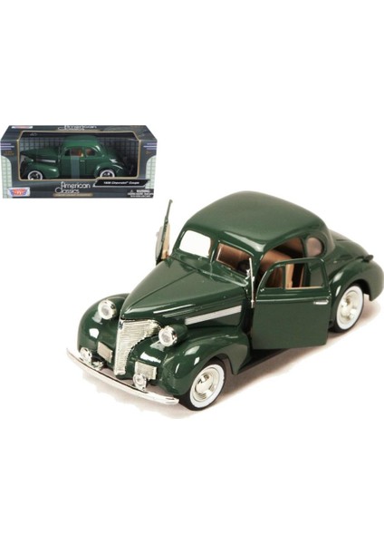 1939 Ford Coupe Yeşil 1:24 Model Araba indirimleri
