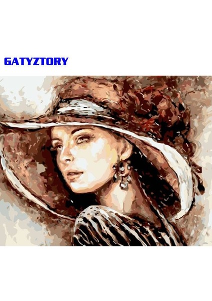 Matmazel Sayılarla Boyama Seti 40 x 50 cm Tuvale Gerili