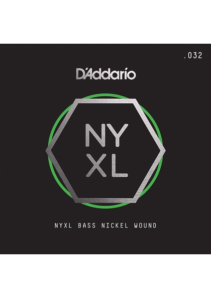 Nyxl Bass Nickel Wound Singles .032 Bas Gitar Tek Tel