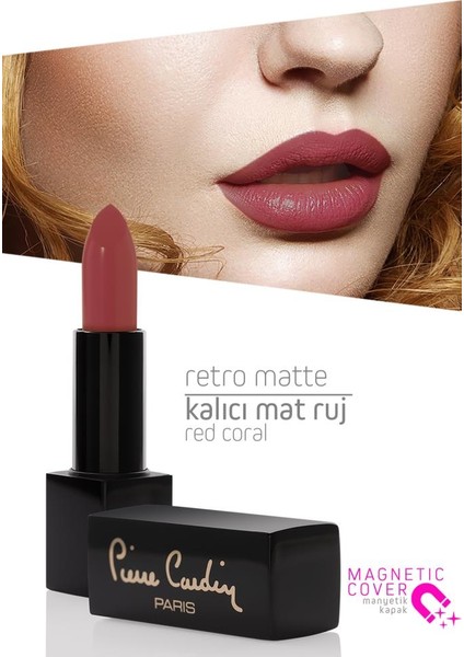 Retro Matte Lipstick - Red Coral - 149