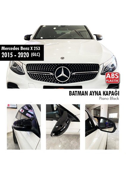 Mercedes X253 2015-2020 Glc Batman Ayna Kapağı Piano Black fiyatları