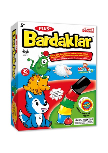 Plus Bardaklar Mortoys Hız - Refleks - Dikkat Oyunu