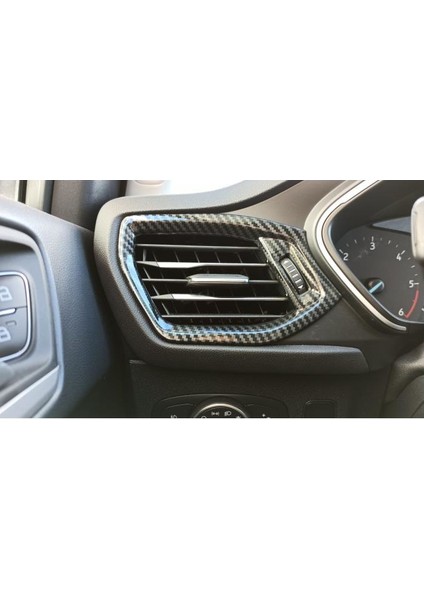 Ford Focus (2019+)MENFEZ Kaplama 2 Parça (Karbon)