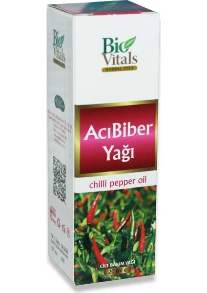 Acıbiber Yağı 20ML fiyatları