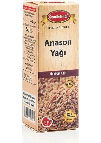 Cemil Efendi Cemilefendi Anason Yağı 20 ml