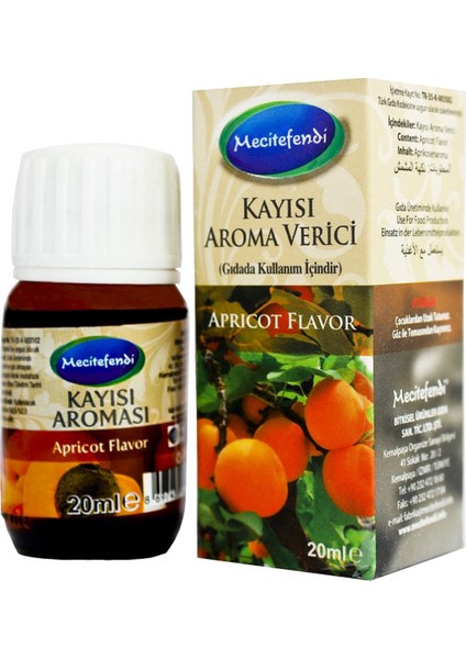 Kayısı Aroma Verici 20 ml