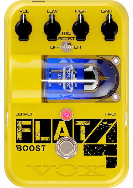 TG1FL4BT Tone Garage Flat 4 Boost Boost Pedalı