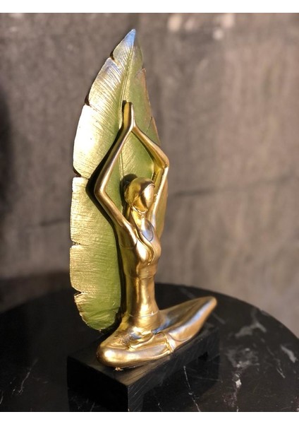 Yaprak Desenli Yoga Biblo modelleri