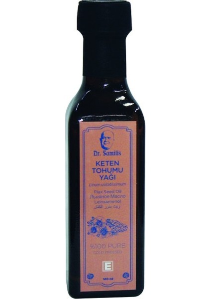 Dr.samilis Keten Tohumu Yağı 100 ml