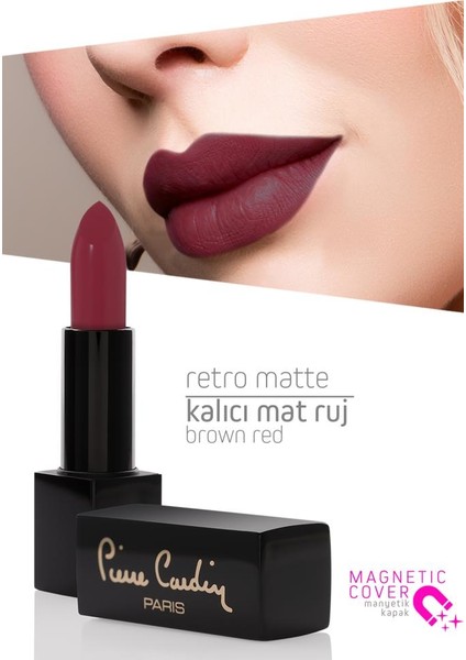 Retro Matte Lipstick - Ruby Red - 154