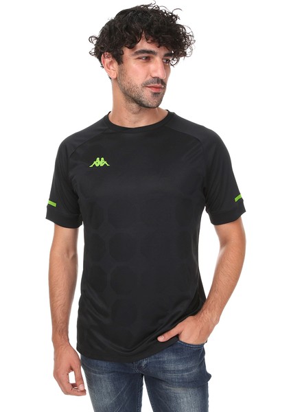Poly T-Shirt Soto Siyah/yeşil