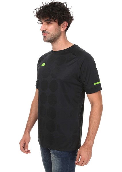 Poly T-Shirt Soto Siyah/yeşil
