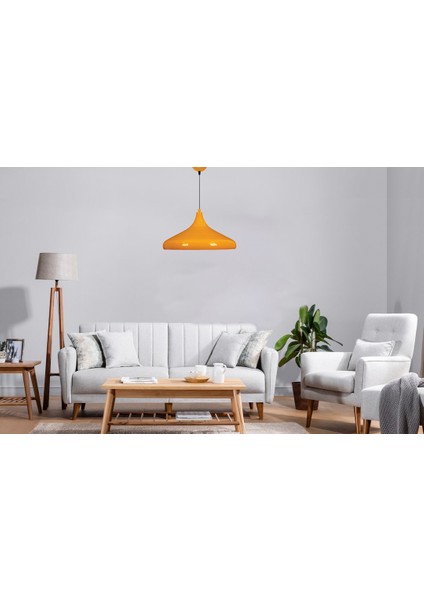 Champion Sarı Metal Avize Tekli Sarkıt Salon Mutfak Hol Ofis Cafe Butik Lamba Aydınlatma fırsatları