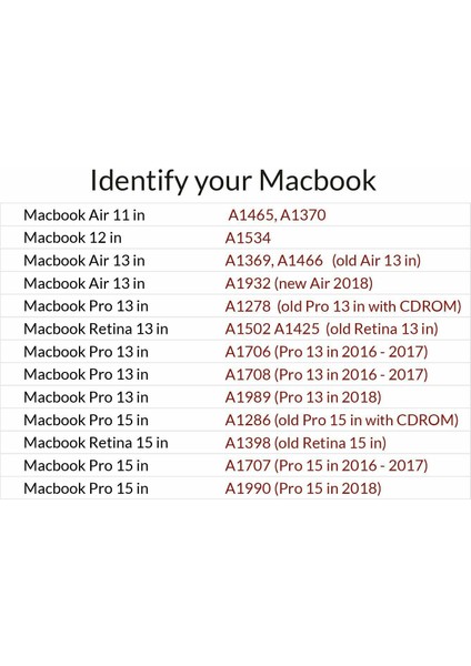 Apple MACBOOK Pro 13' 2020 (M1) A2338 Koruma Kılıfı Mat Doku Case