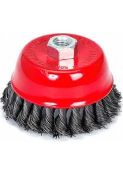 Burgulu Çanak Fırça 100 mm