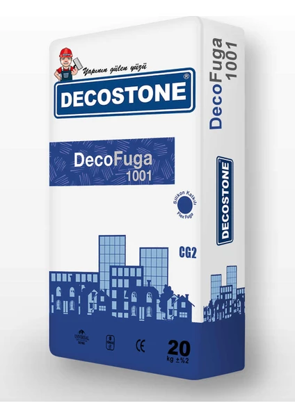 Decostone Fuga Derz Dolgu Gri 1 kg