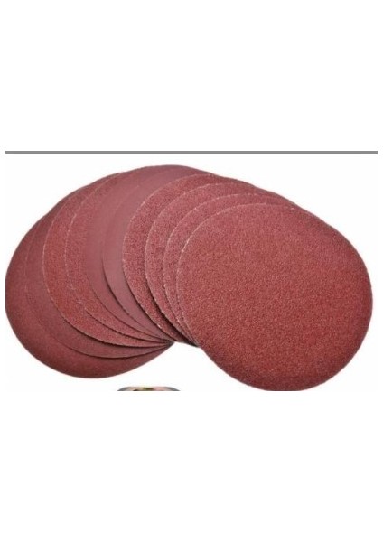 Cırt Zımpara 125 mm 10 Adet 80 Kum