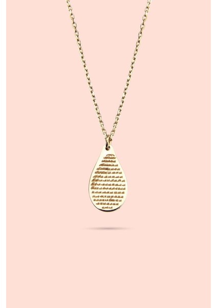 Oval Plaka Dua Kolye