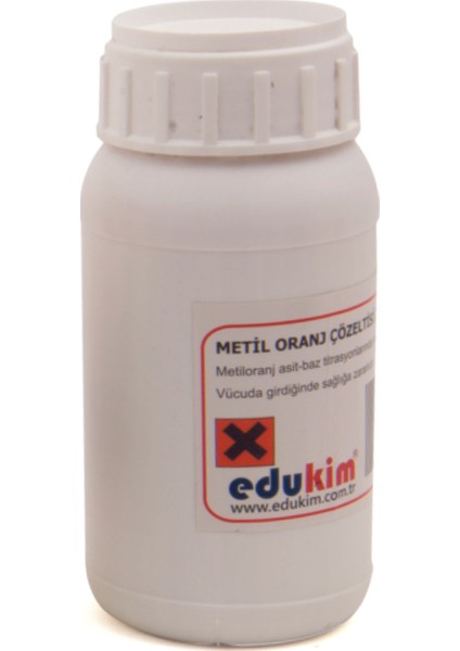 Metil Oranj Çözeltisi 250 ml Amb.