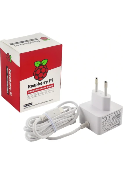 Raspberry Pi 4 Adaptör 5V 3A