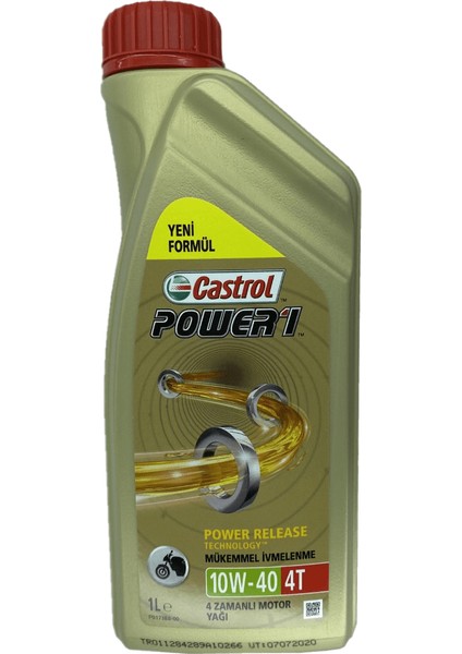 Castrol Power 1 Racing 4t 10W-40 Motor Yağı 1 Lt.