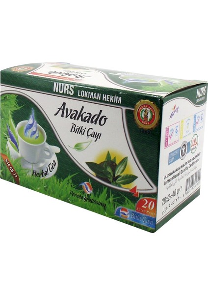 Avakado Bitki Çayı 20'li Süzen Poşet