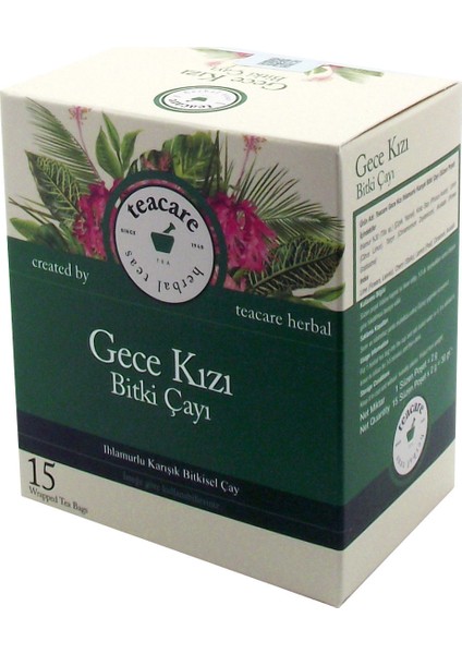 Gece Kızı Bitki Çayı