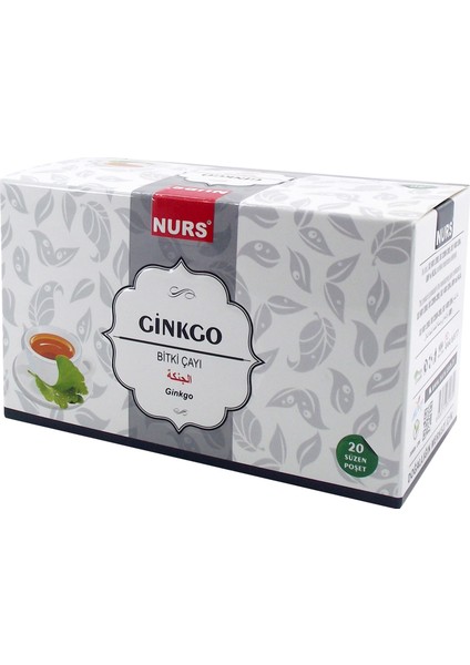 Ginko Bitki Çayı 20'li Süzen Poşet