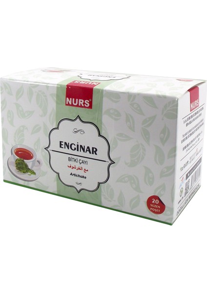 Enginar Bitki Çayı 20'li Süzen Poşet