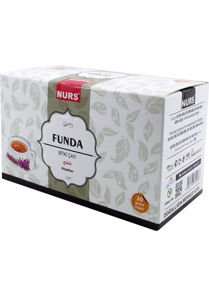 Funda Bitki Çayı 20'li Süzen Poşet