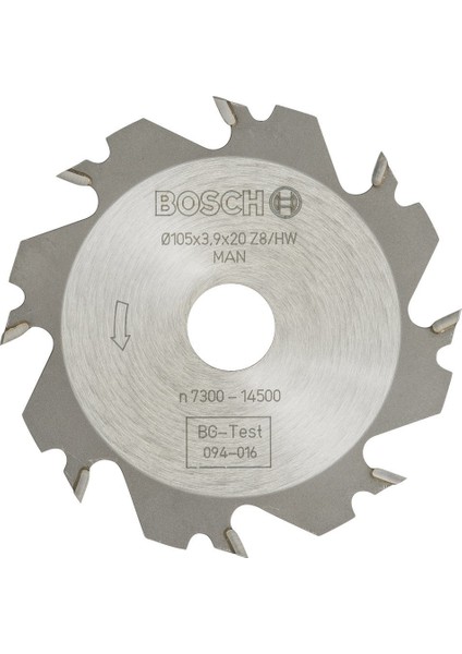 Guf 4-22 A Kesici Bıçak 105*4 mm 8 D