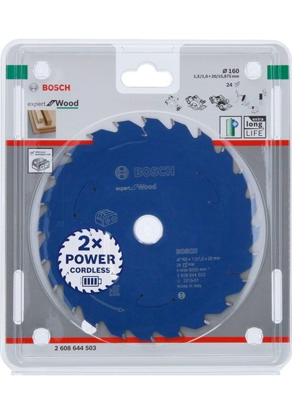 - Expert For Serisi Ahşap Için Akülü Daire Testere Bıçağı 160*20 mm 24 Diş fiyatları