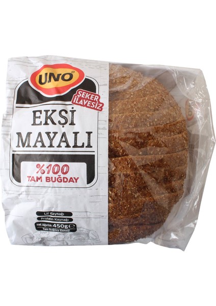 Ekşi Mayalı Tam Buğday Ekmek 450 gr