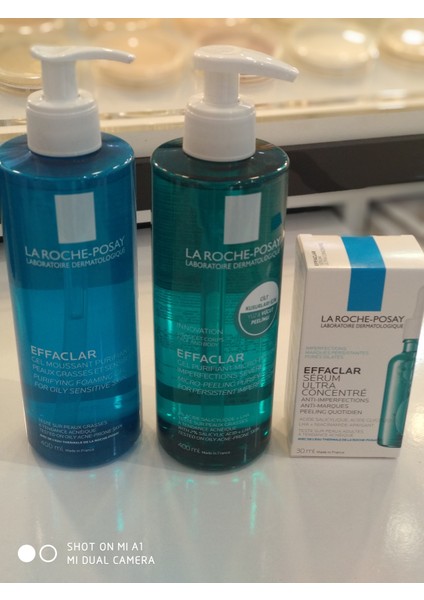 Effaclar Pleeng 400 ml + Effaclar 400 ml + Effaclar Peelıng Serum Bakım Paketi 3