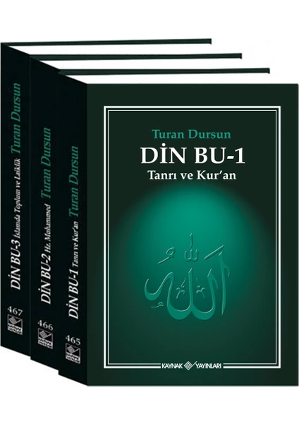 Din Bu Seti 3 Kitap - Turan Dursun