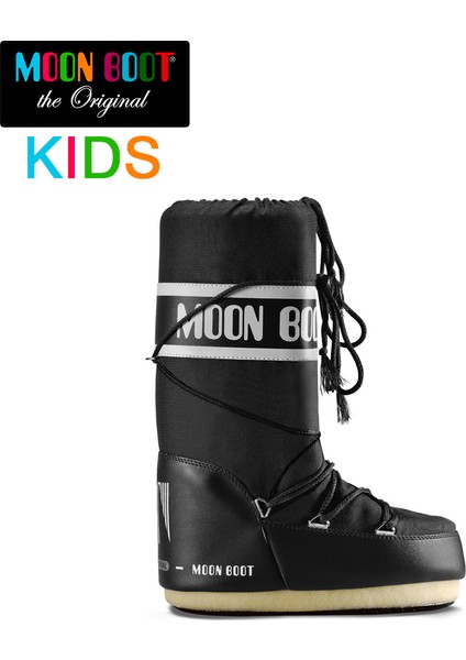 Siyah Erkek Çocuk Kar Botu 14004400-001 Nylon Black (23-26)