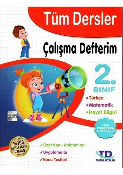 Tandem Yayınları 2. Sınıf Tüm Dersler Çalışma Kitabı