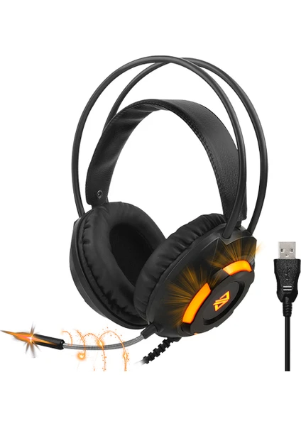 AX120-7.1 Kanal Stereo Gaming Headset (Yurt Dışından)