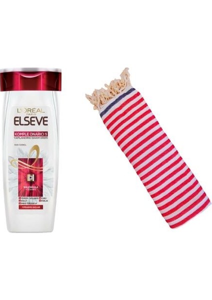 Loreal Şampuan ve Peştamal Havlusu Ikili Set