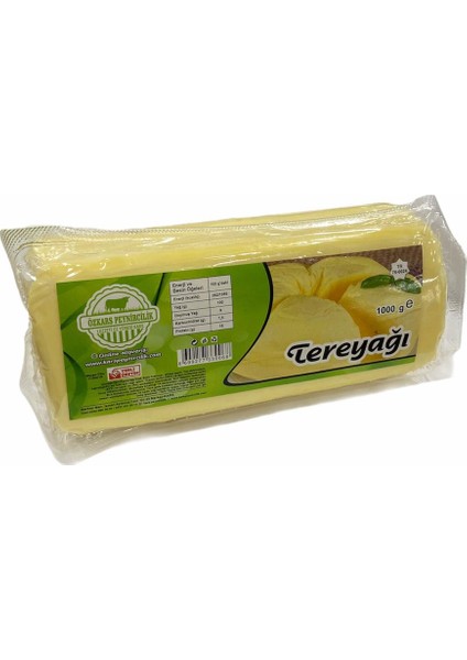 Özkars Peynircilik Kars Tereyağı 1 kg Vakumlu