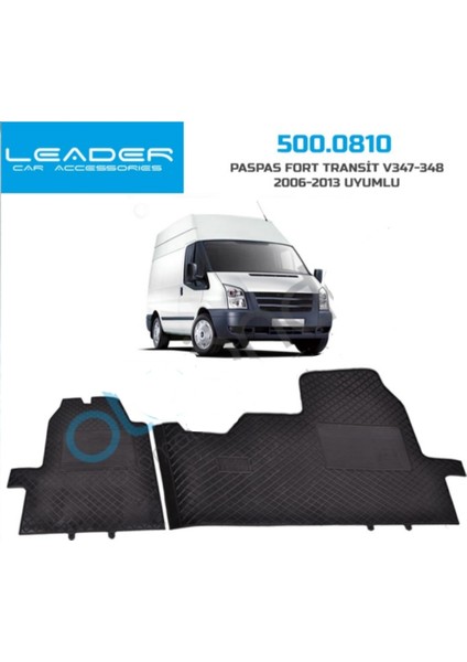 Ford Transit V347-348 Kasa 2006-2013 için Uyan Kauçuk Rulo Paspas