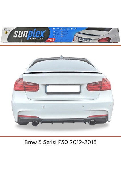 Bmw 3 Serisi F30 2012-2018 Spoiler Bagaj Çıtası Piano Black fırsatları
