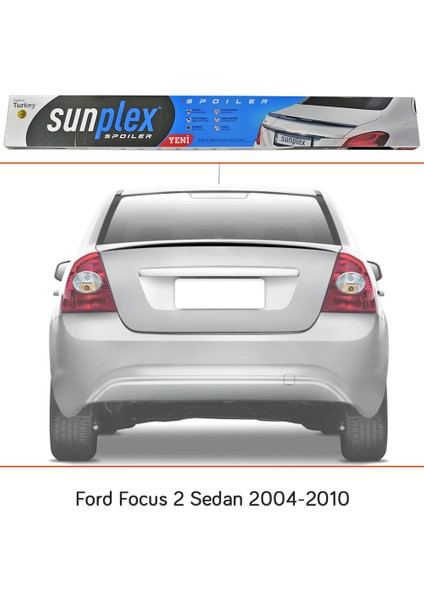 Ford Focus 2 Sedan 2004-2010 Spoiler Bagaj Çıtası Piano Black