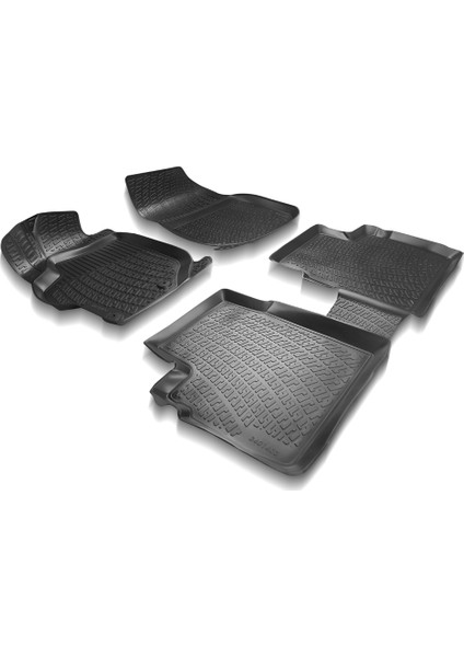 3D Mazda 3 Oto Paspası Siyah 2013+ modelleri